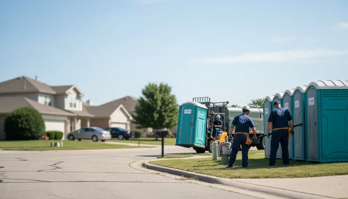 Porta Potty Rental in Powderly, TX near me